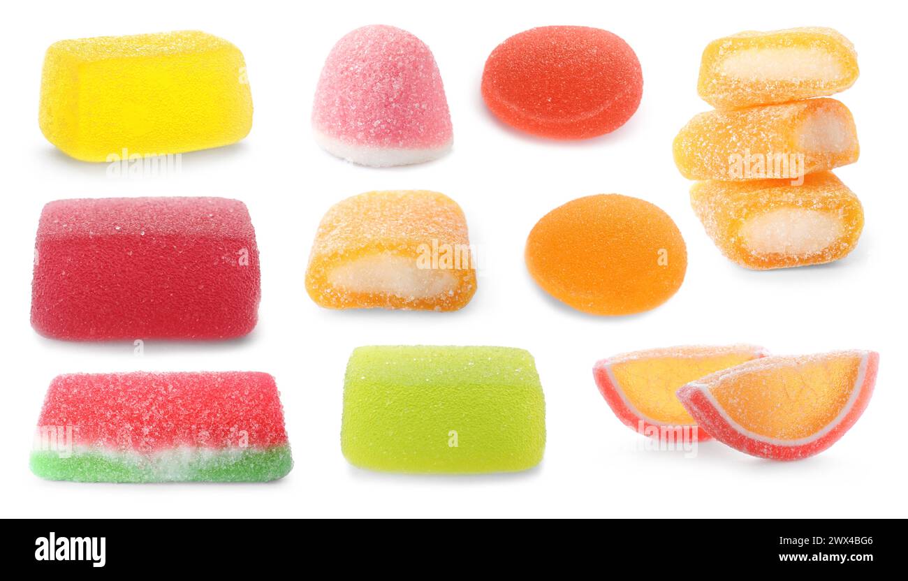 Jelly candies isolated on hi-res stock photography and images - Alamy