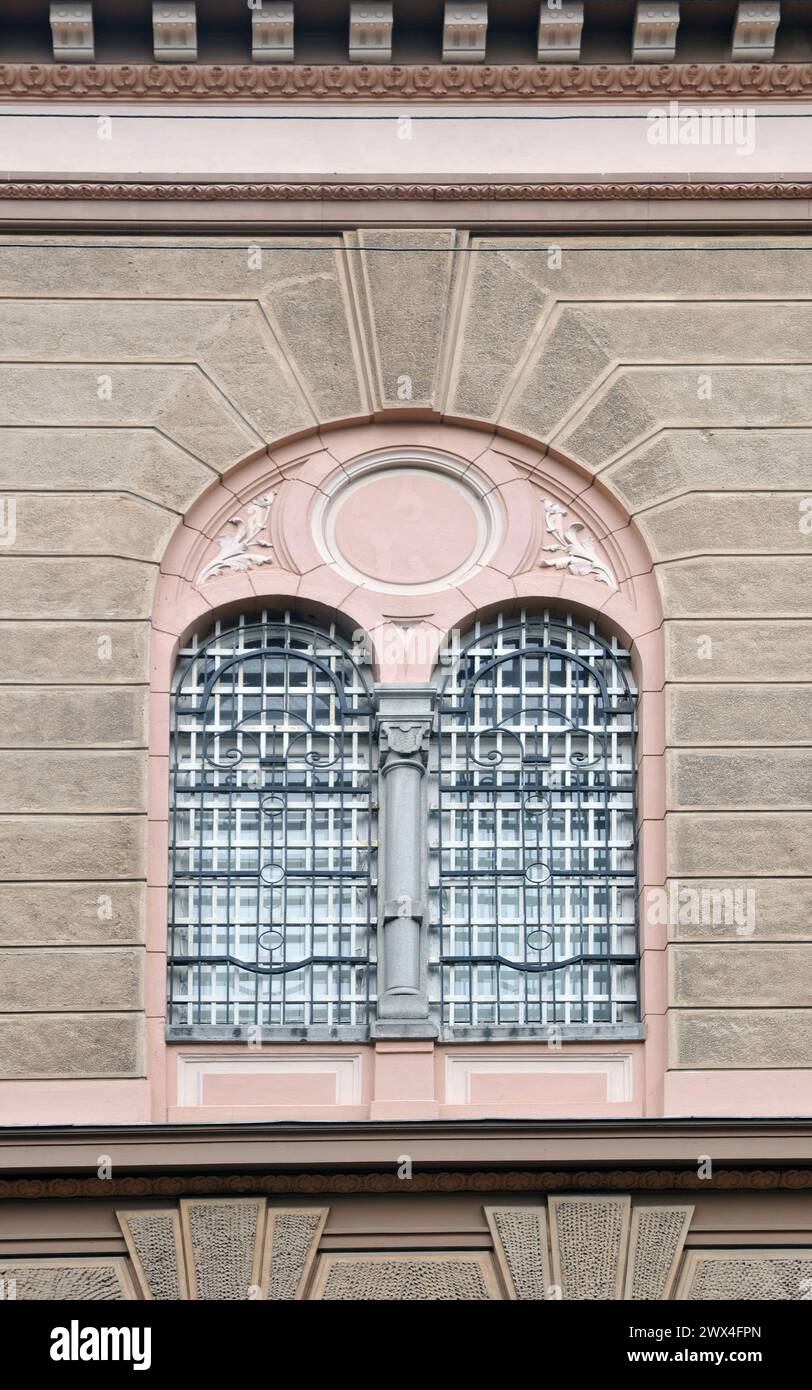 Former Austro-Hungarian Bank, Hrushevskoho 4, Ivano-Frankivsk, Stanislawow, Ukraine Stock Photo