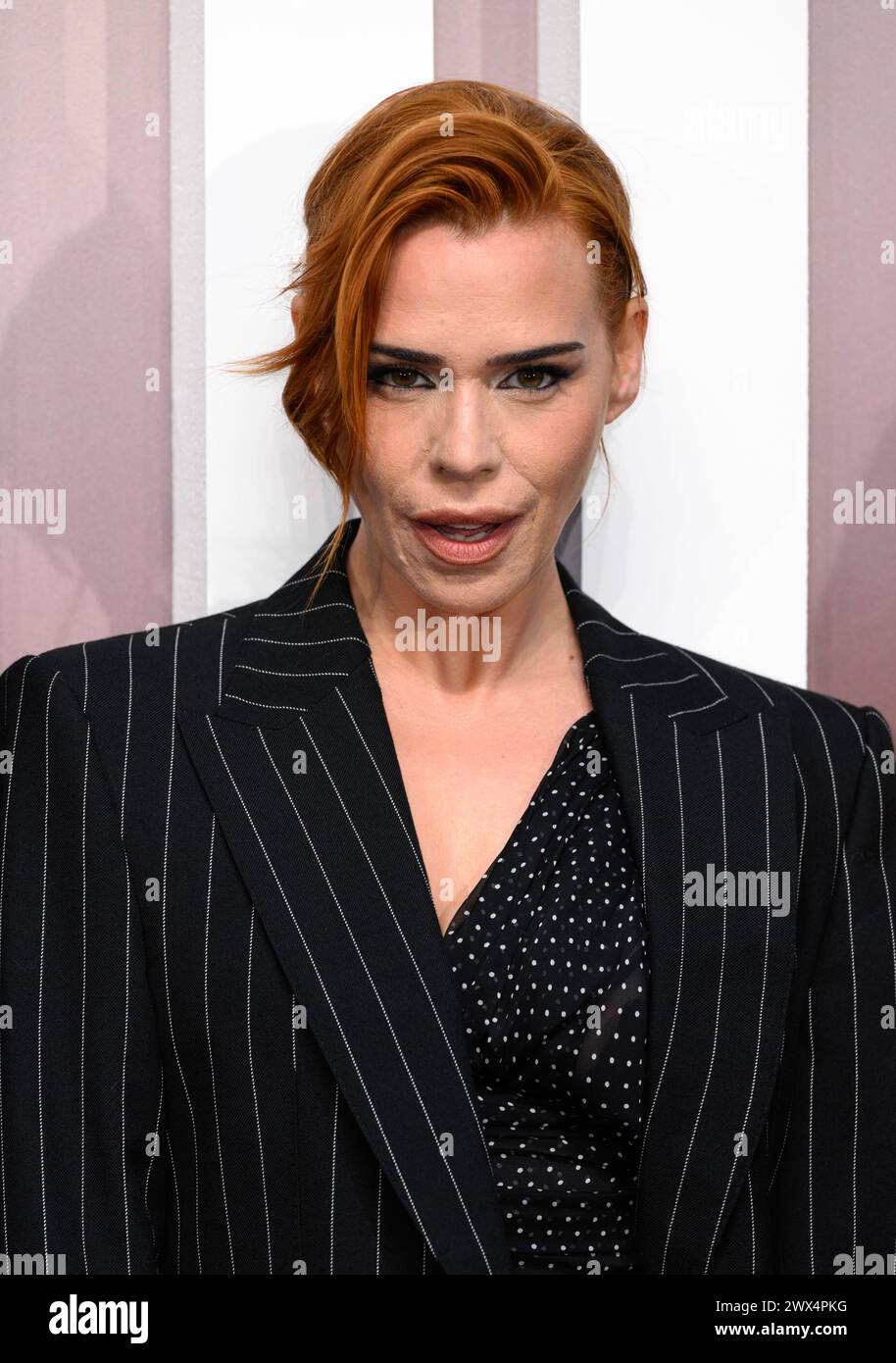 London, UK. March 27th, 2024. Billie Piper arriving at the Scoop World ...