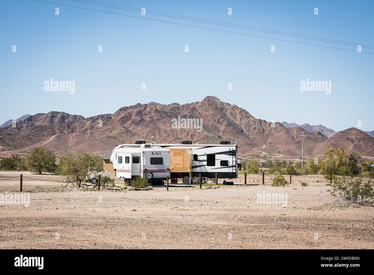 La Post Tyson Wash Bureau of Land Management long term visitor area and