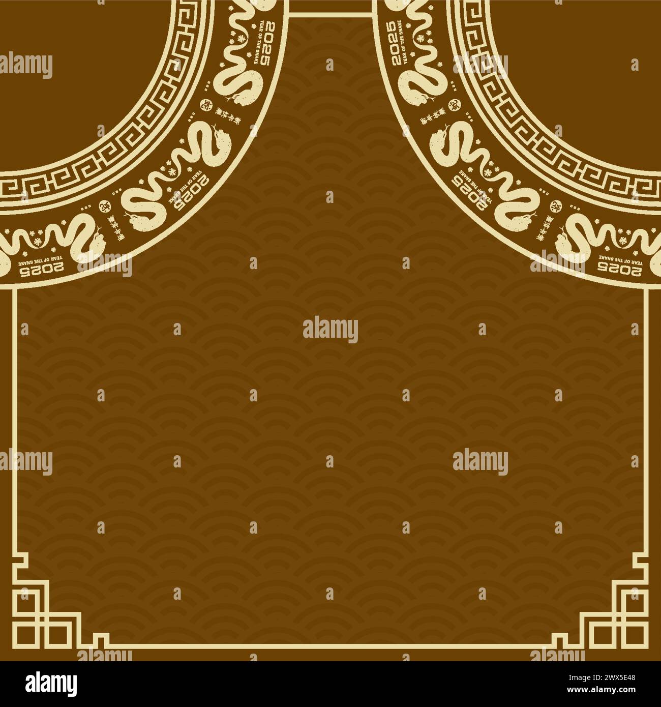 2025 chinese new year snake Stock Vector Images Alamy