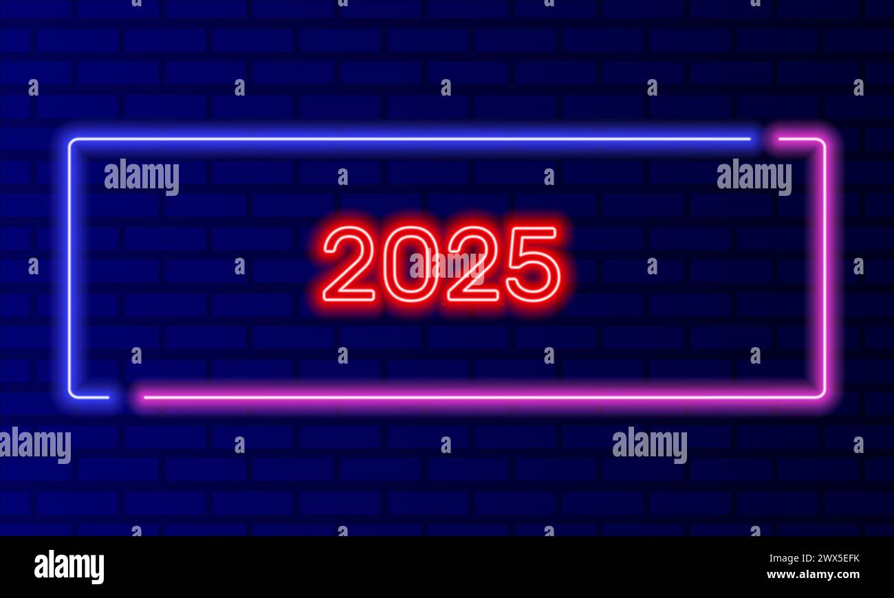 2025 wall calendar Stock Vector Images Alamy