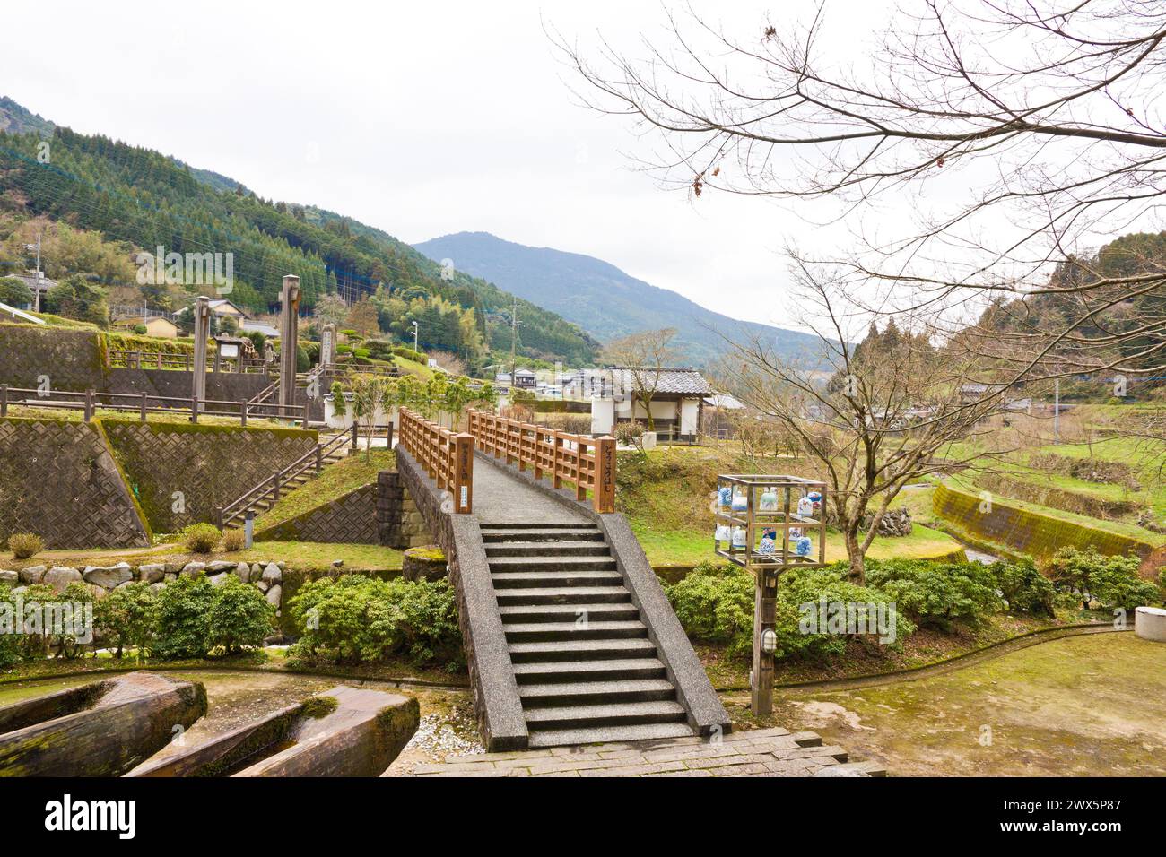 Okawachiyama Village in Imari town, Saga prefecture, Kyushu, Japan. Stock Photo