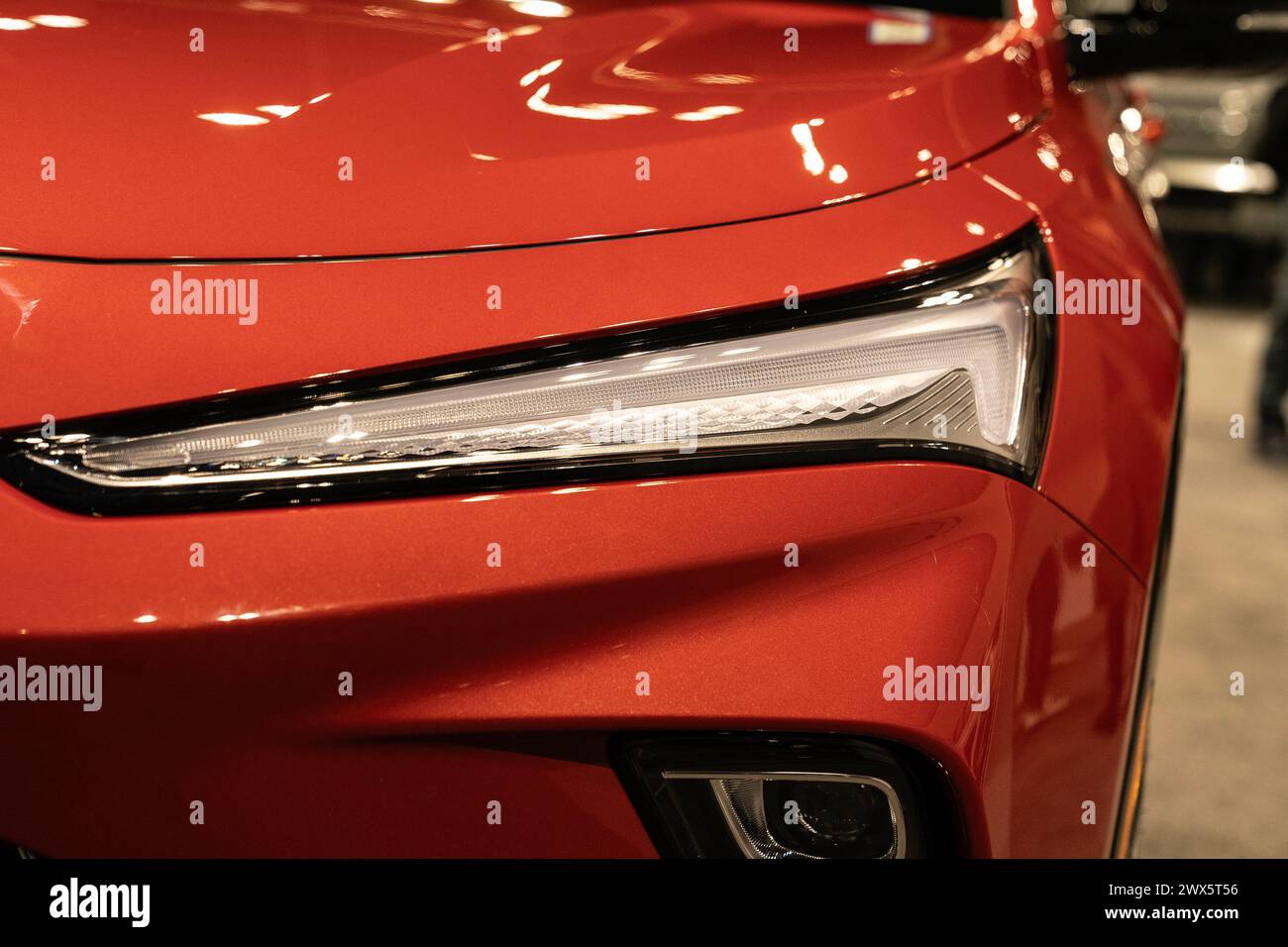 New York, USA. 27th Mar, 2024. Buick Envista 2025 (detail) on display