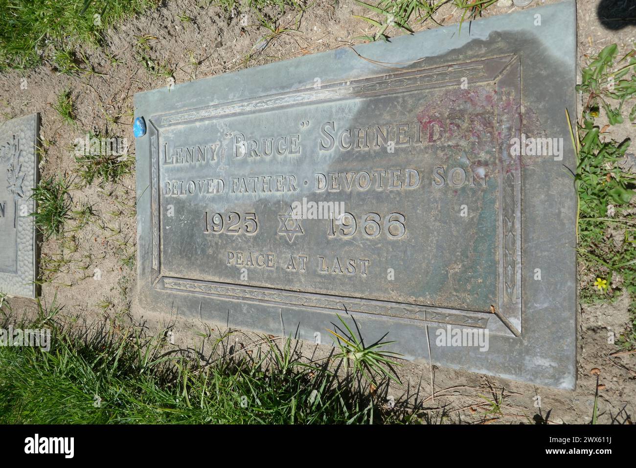 Mission Hills California USA 26th March 2024 Comedian Lenny Bruce s mission-hills-california-usa-26th-march-2024-comedian-lenny-bruce-s