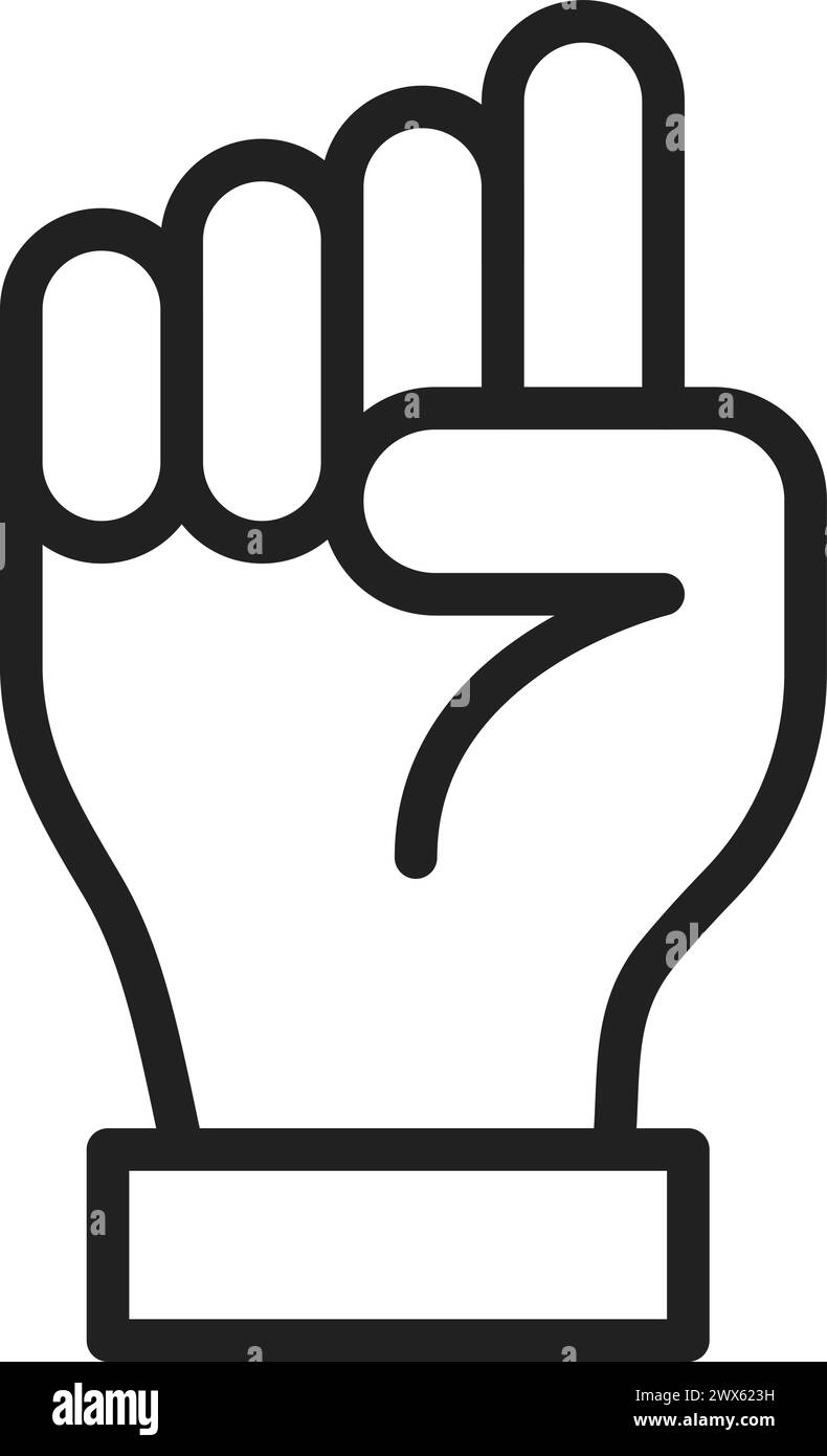Activism icon vector image. Suitable for mobile application web application and print media. Stock Vector