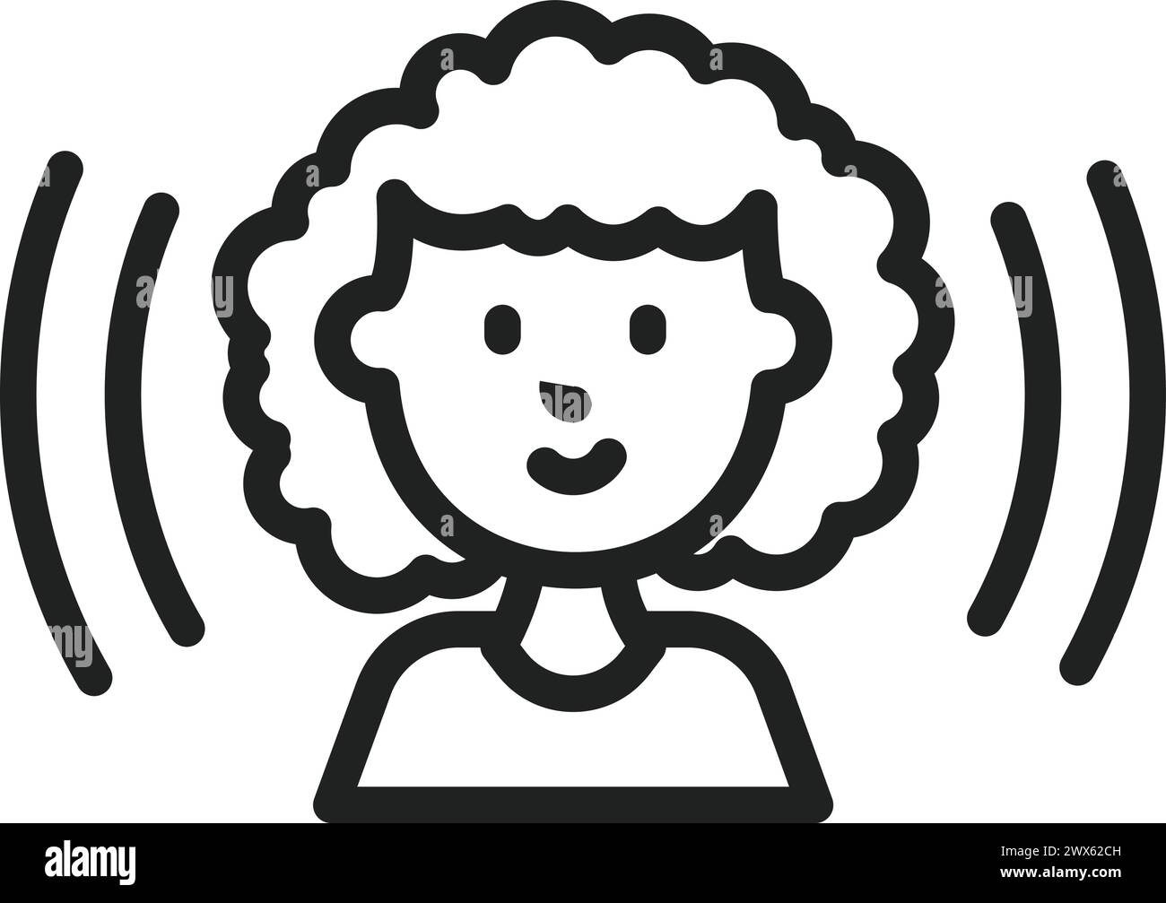 Awareness icon vector image. Suitable for mobile application web application and print media. Stock Vector