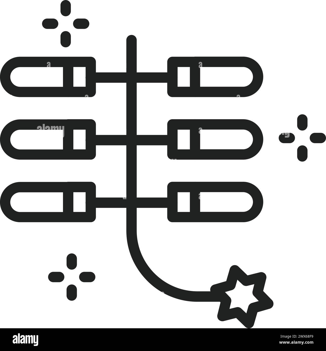 Firecracker icon vector image. Suitable for mobile application web application and print media. Stock Vector