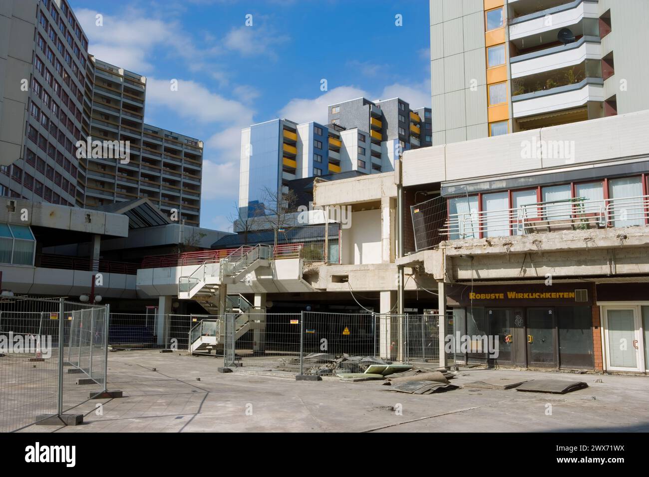 Urban renewal in the Ihme centre, Hanover, Lower Saxony, Germany, Europe Stock Photo