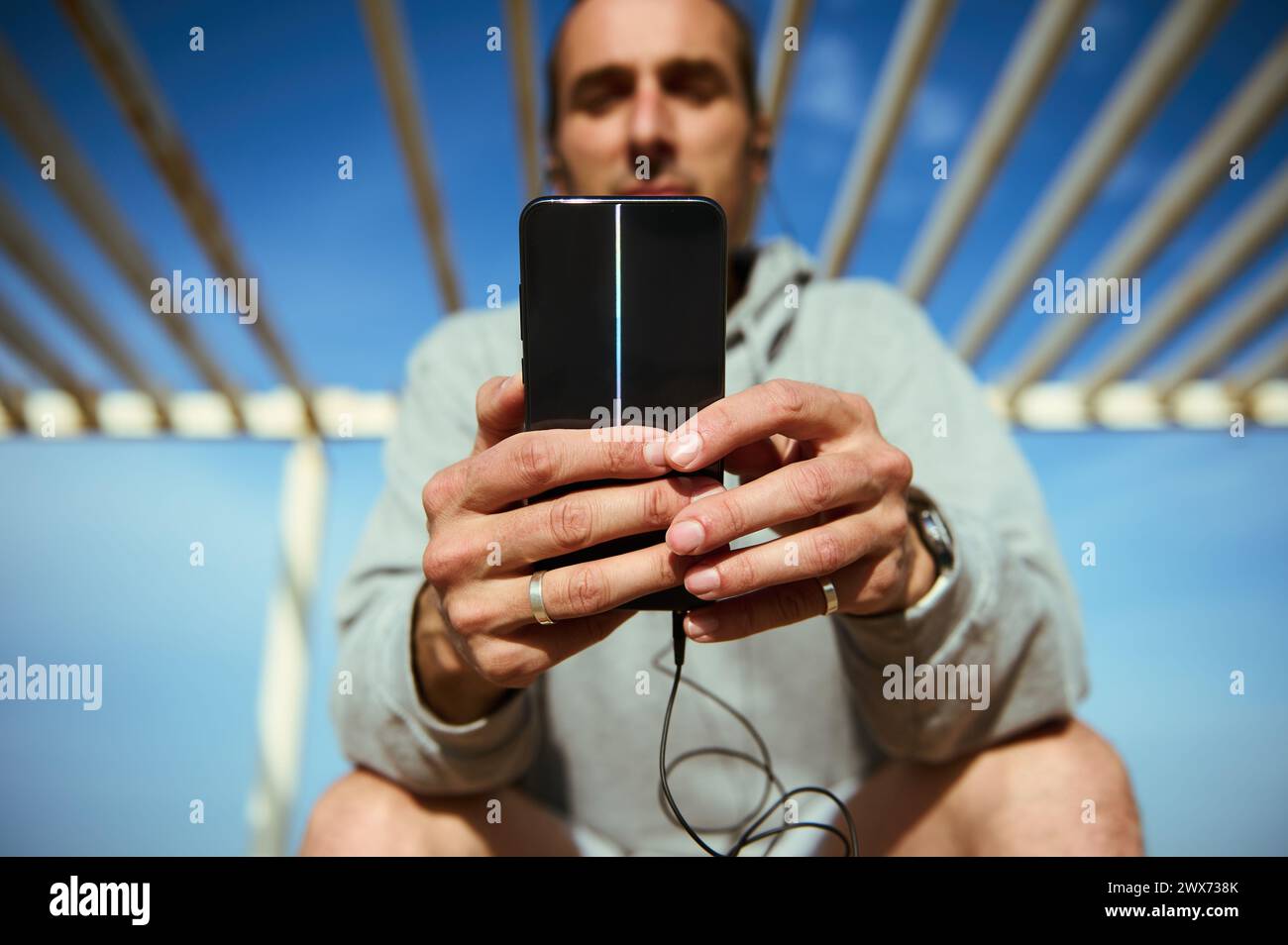 Bottom view online training hi-res stock photography and images - Alamy