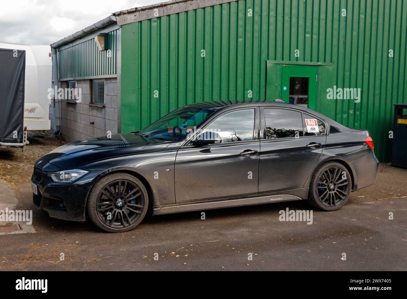 BMW 330d. North West Stages Rally 2024 Stock Photo Alamy