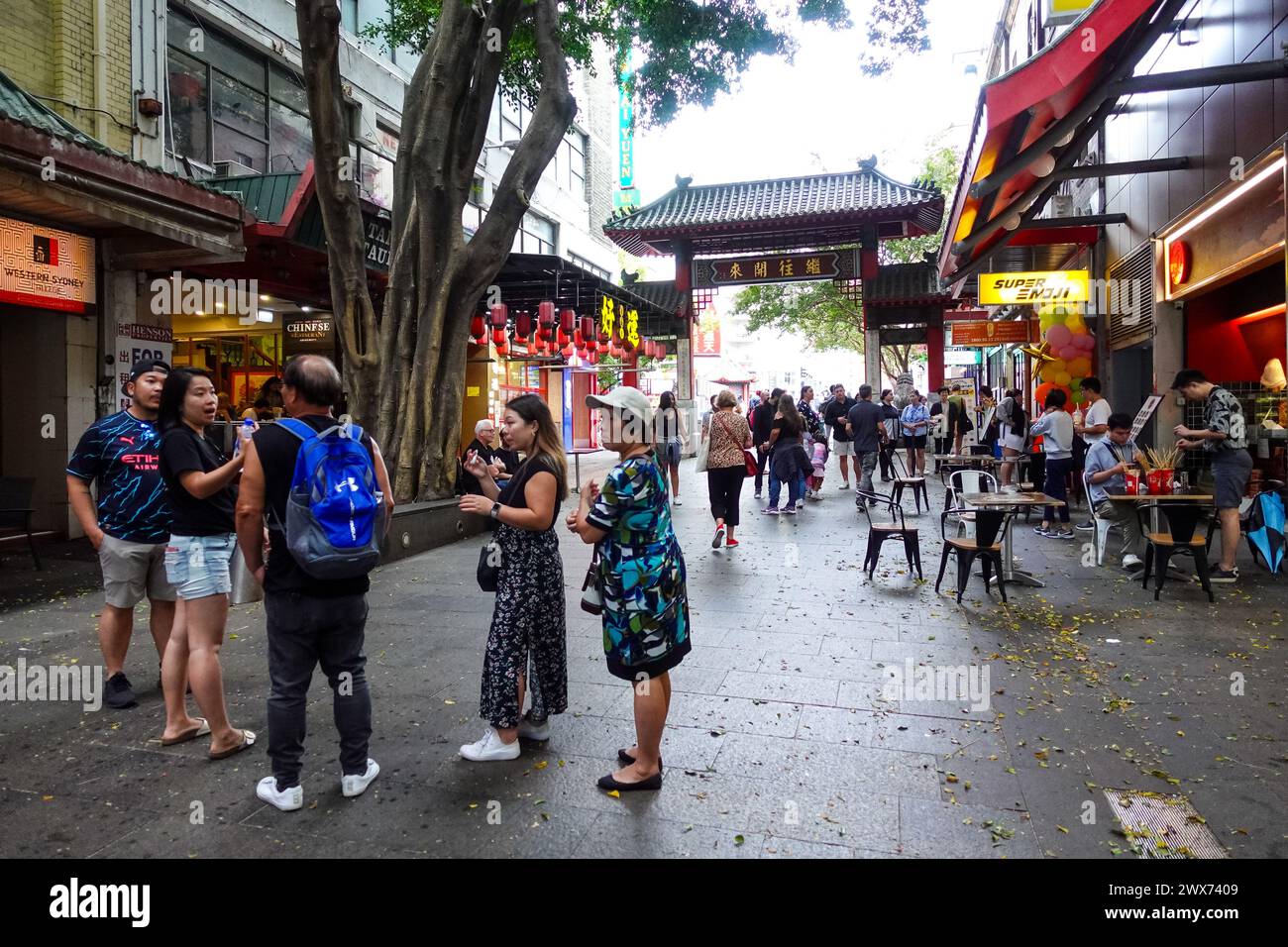 chinatown, Sydney, Australia Stock Photo