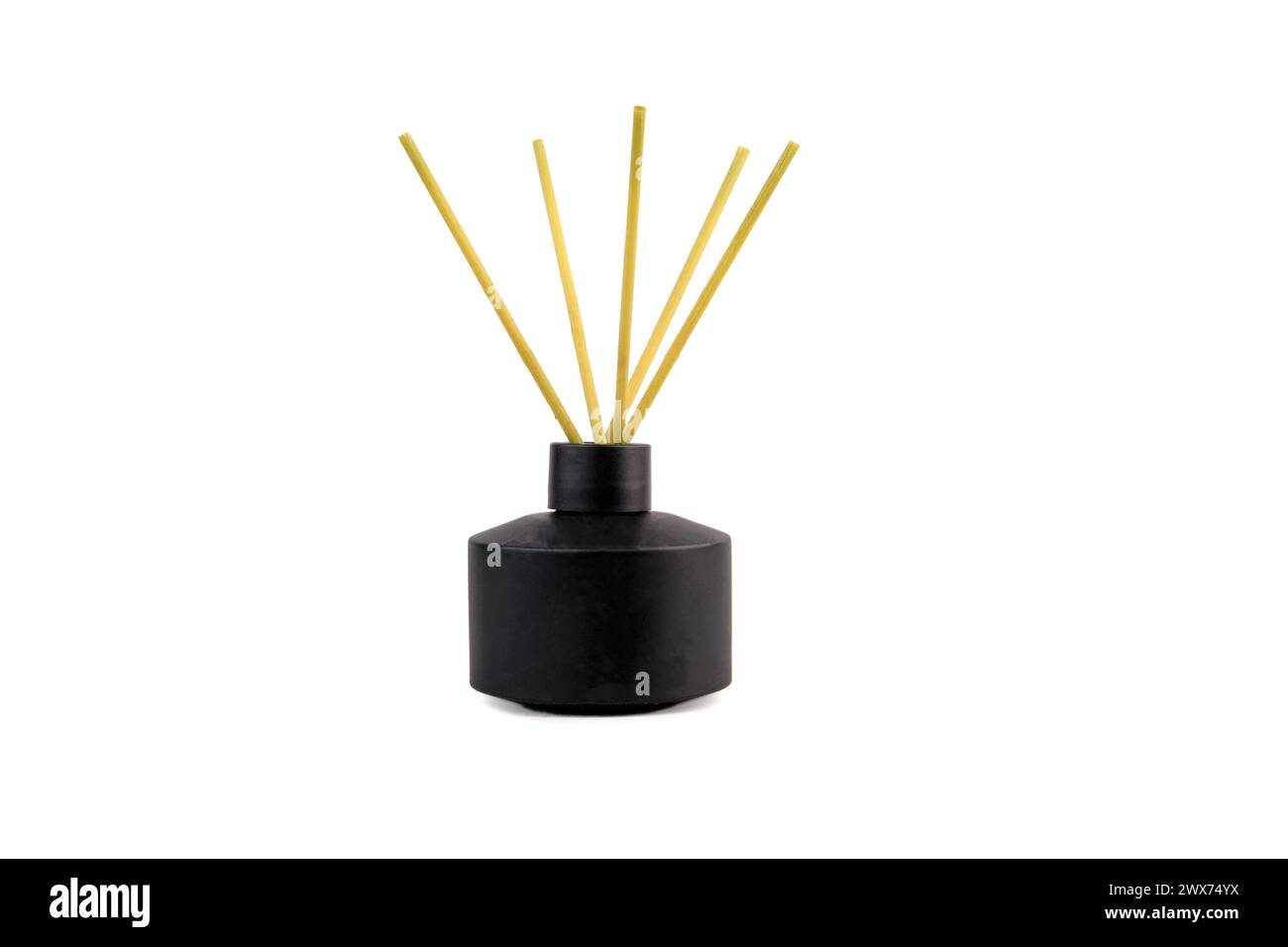 Aromatic air reed freshener isolated on white Stock Photo - Alamy
