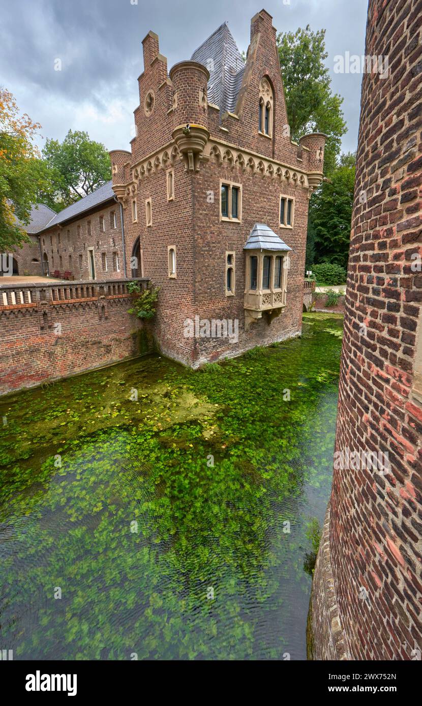 Visiting Paffendorf castle in North RhineWestphalia, Germany on a