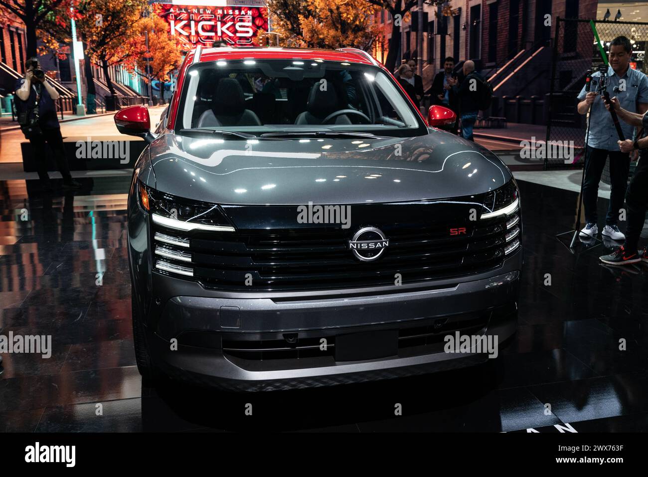 Nissan Kicks 2025 on display during International Auto Show media day