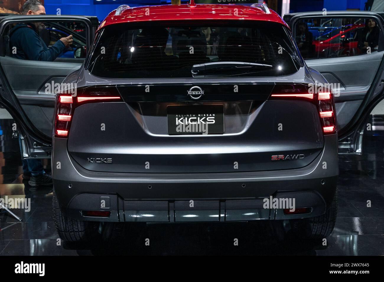 Nissan Kicks 2025 on display during International Auto Show media day
