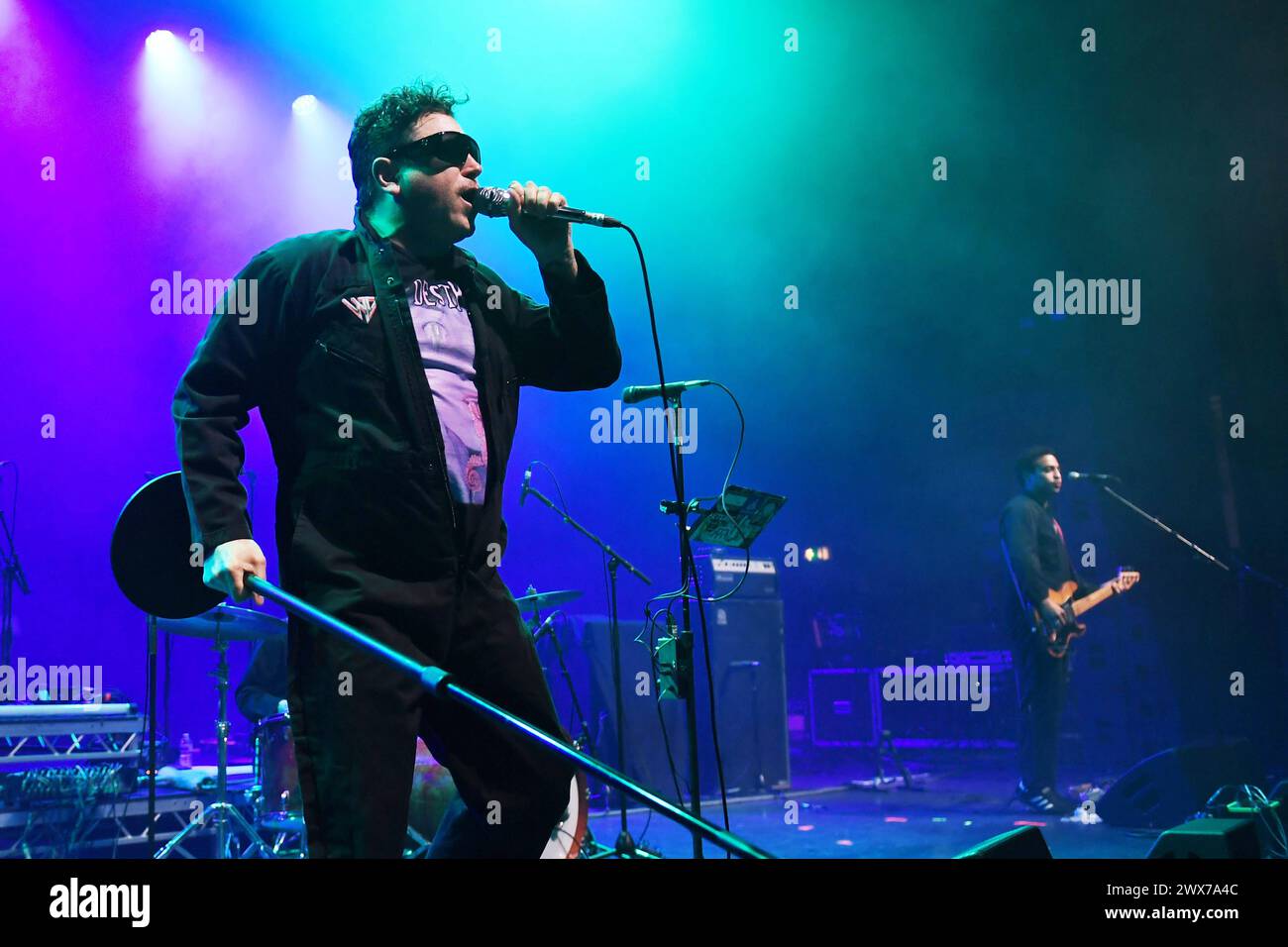 Warmduscher performing at Eventim Apollo LONDON, ENGLAND MARCH 27