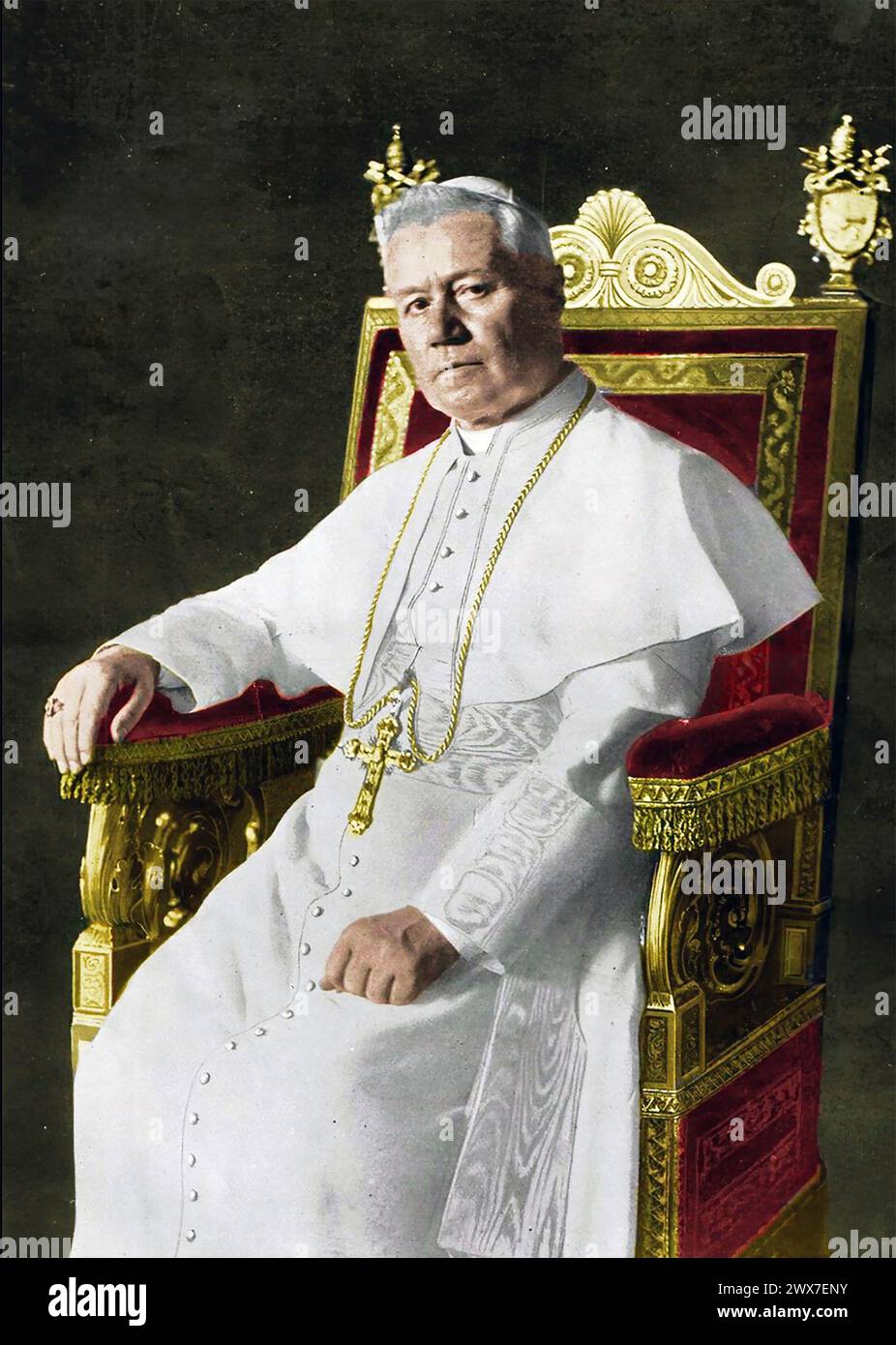 POPE PIUS X (1835-1919)  about 1905 Stock Photo