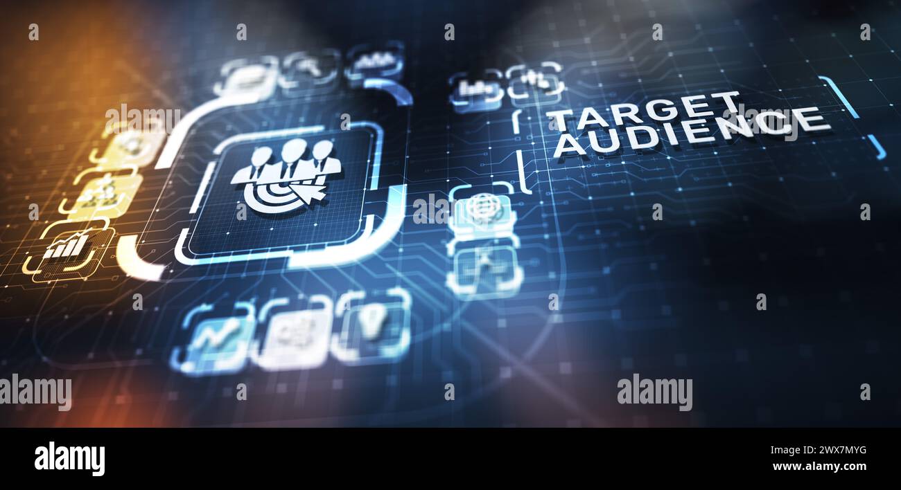 Targets Custom R Target audience strategy hi-res stock photography and images - Alamy