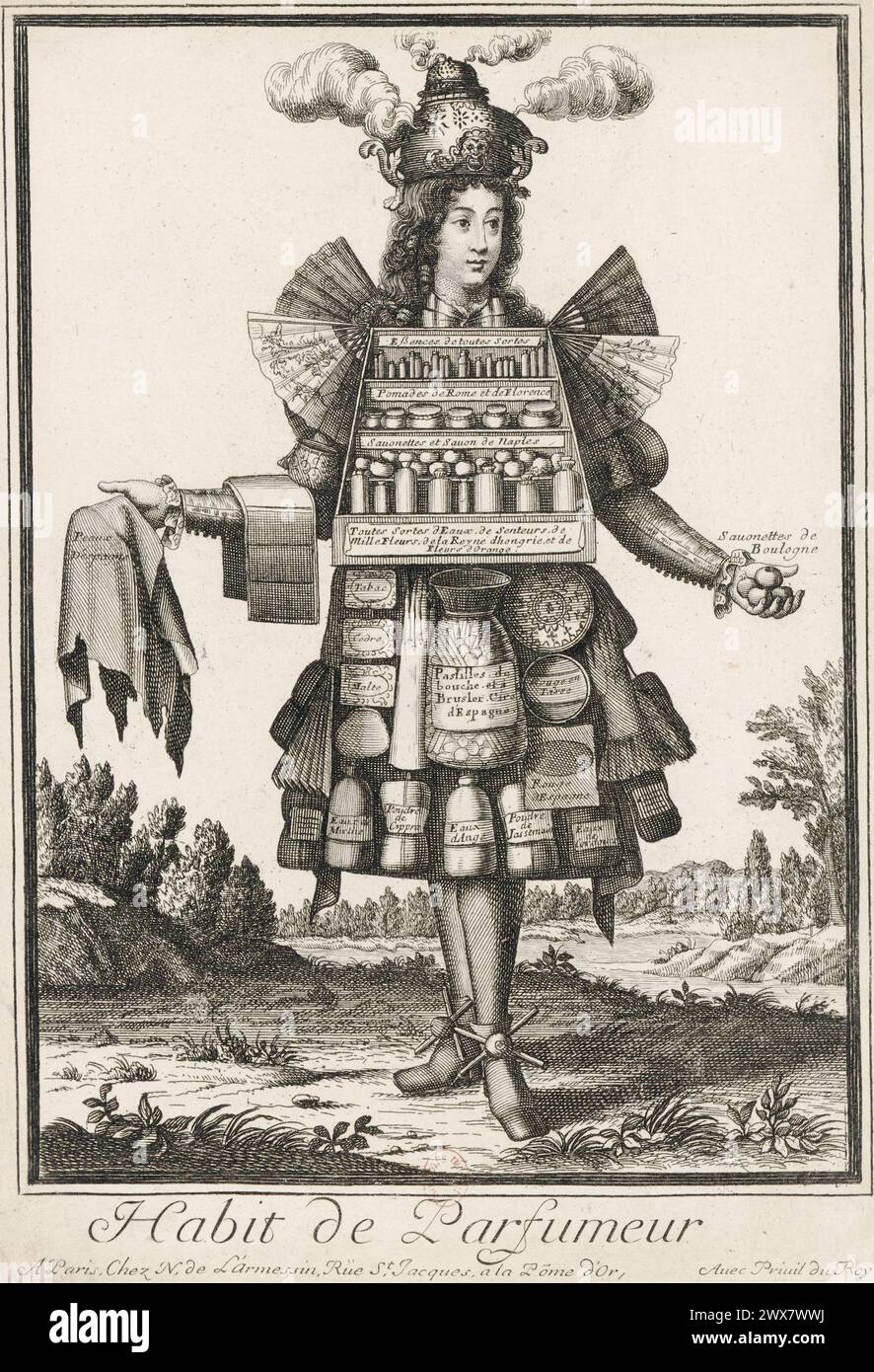 Original Tinted Engraving of Jemping City - 17thC Original Tinted Engraving of Jemping City - 17thC
