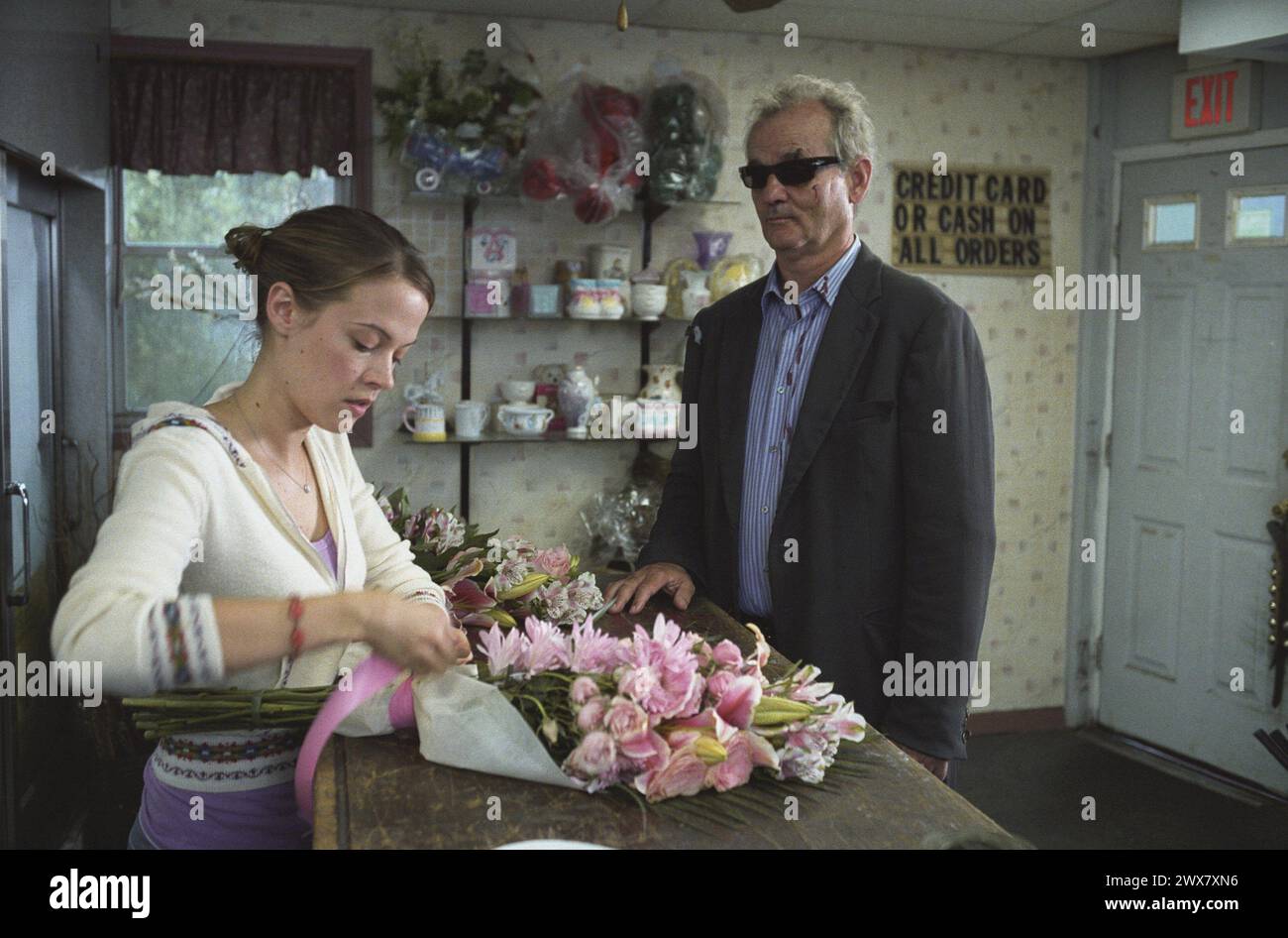 Broken Flowers  Year: 2005 USA Bill Murray, Pell James  Director: Jim Jarmusch Stock Photo