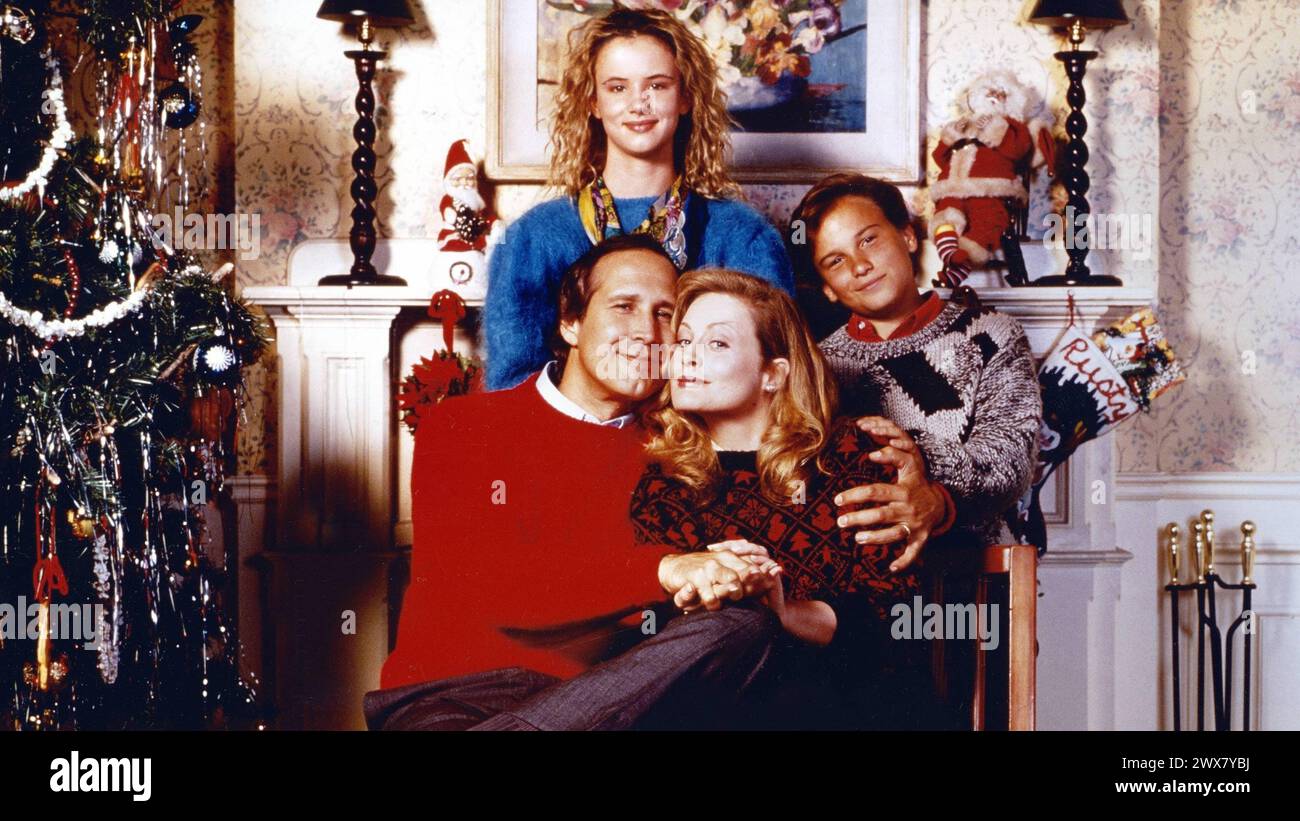 National Lampoon's Christmas Vacation Year : 1989 USA Director : Jeremiah S. Chechik Juliette Lewis, Chevy Chase, Beverly D'Angelo, Johnny Galecki Stock Photo