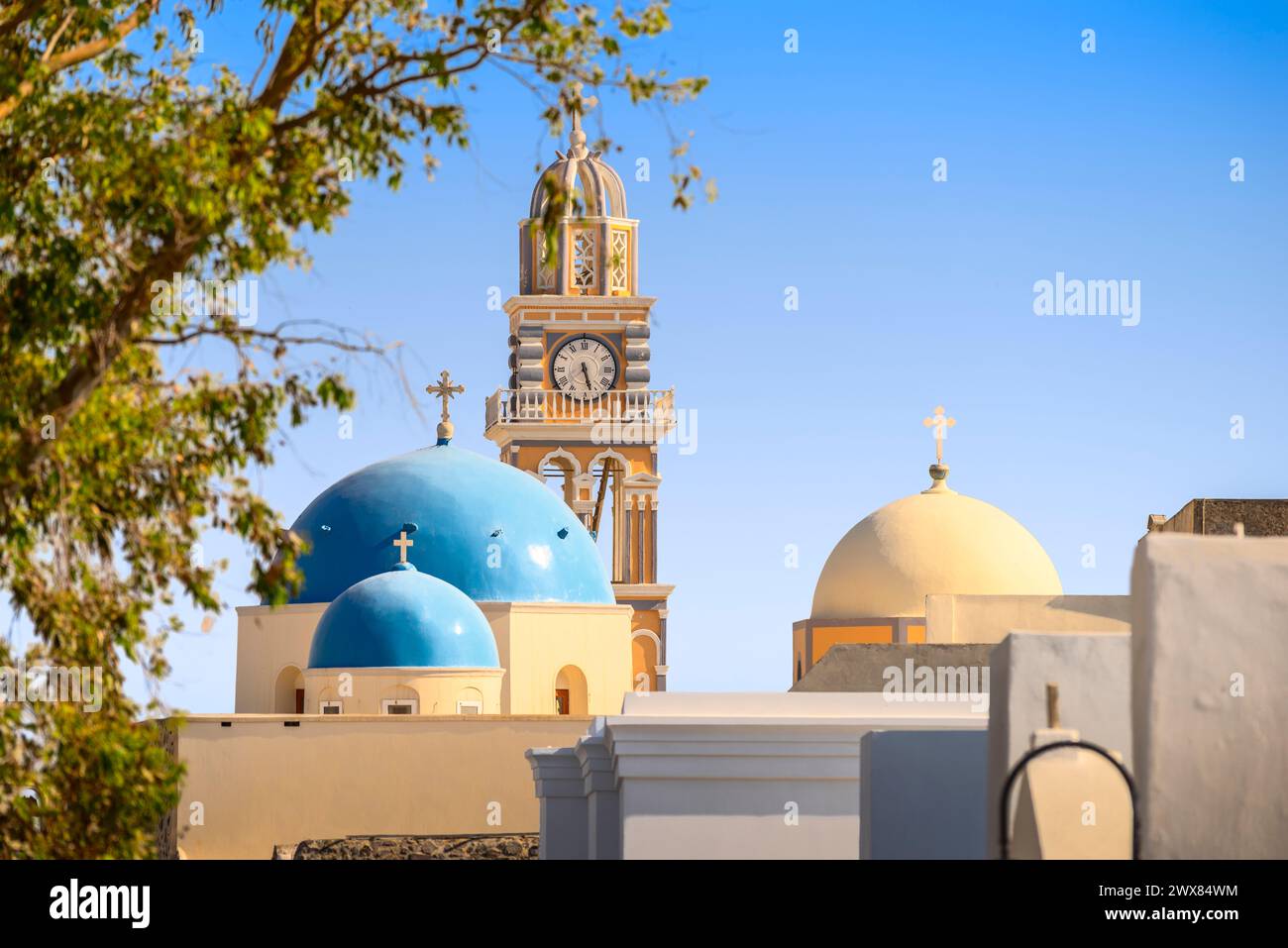 Assumption of mary and saint john the baptist hi-res stock photography ...