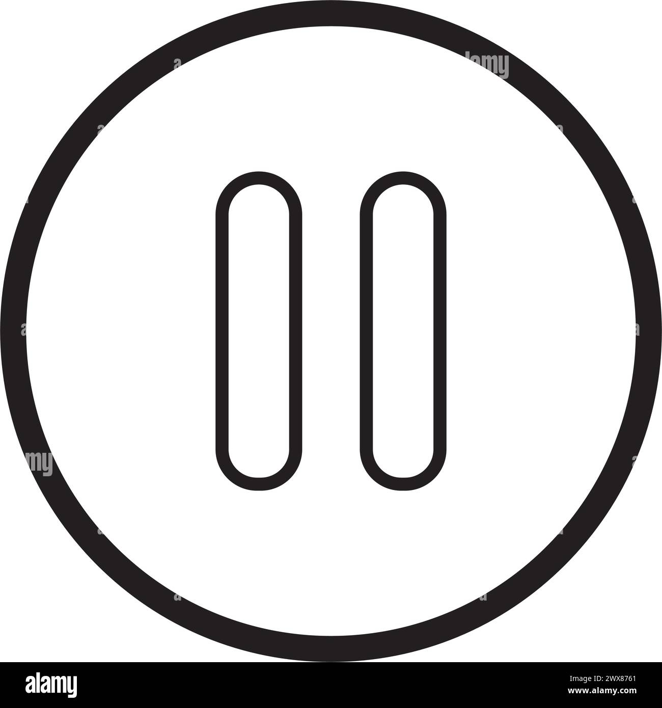 Stop pause Black and White Stock Photos & Images - Alamy