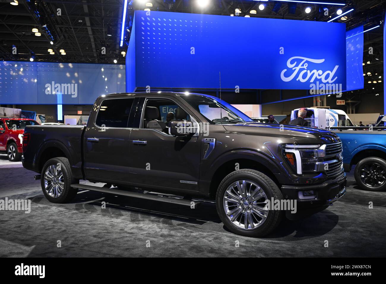 2024 Ford F150 Platinum at the New York International Auto Show at the