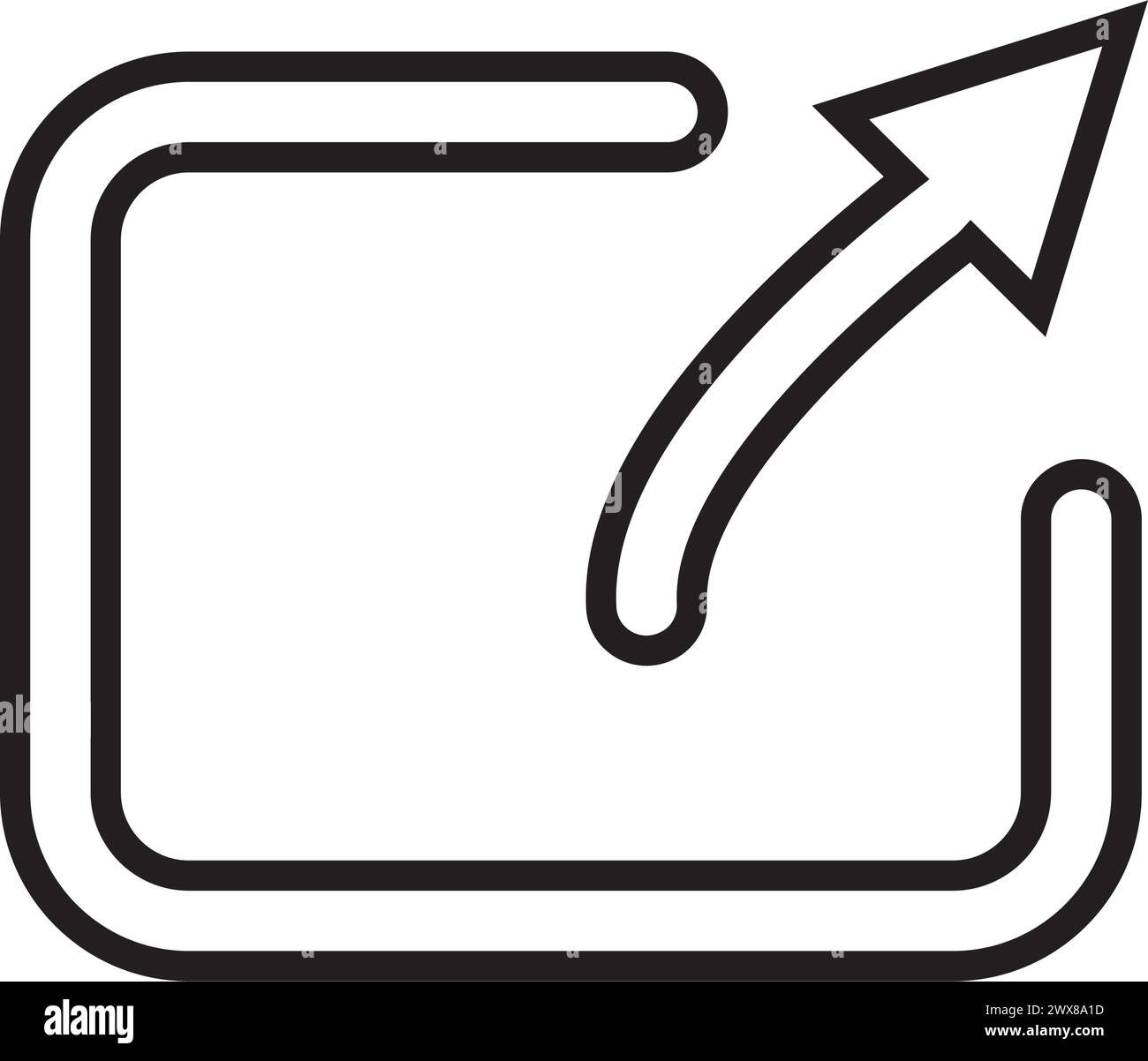 share icon vector illustration symbol design Stock Vector