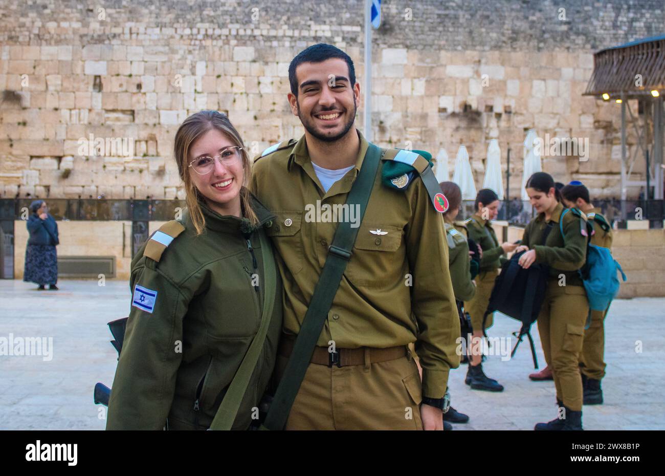Portrait of soldiers, Induction ceremony for new graduates of the IDF ...
