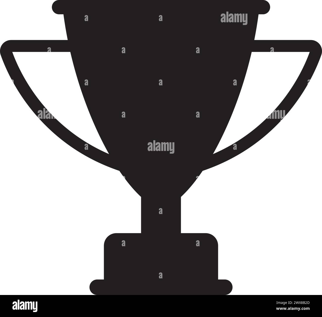 Trophy icon vector illustration logo design Stock Vector Image & Art ...