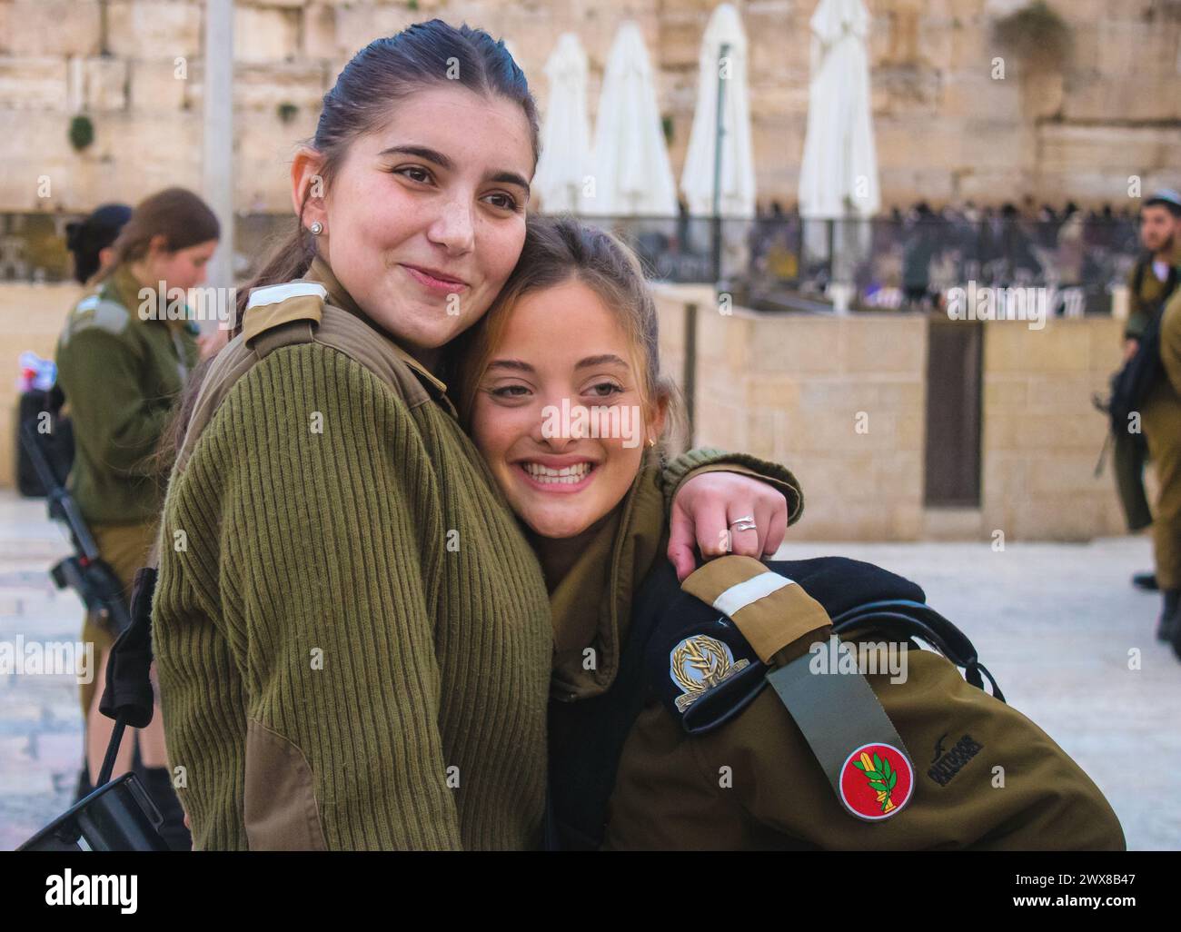 Portrait of soldiers, Induction ceremony for new graduates of the IDF ...