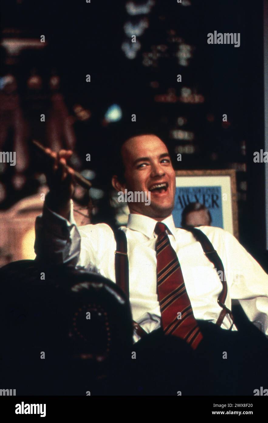 TOM HANKS in PHILADELPHIA 1993 director JONATHAN DEMME writer Ron Nyswaner costume design Colleen Atwood music Howard Shore Clinica Estetico / Tristar Pictures Stock Photo