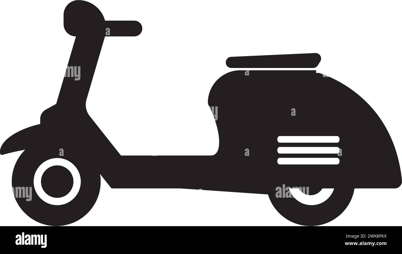 scooter motobike icon vector illustration symbol design Stock Vector ...