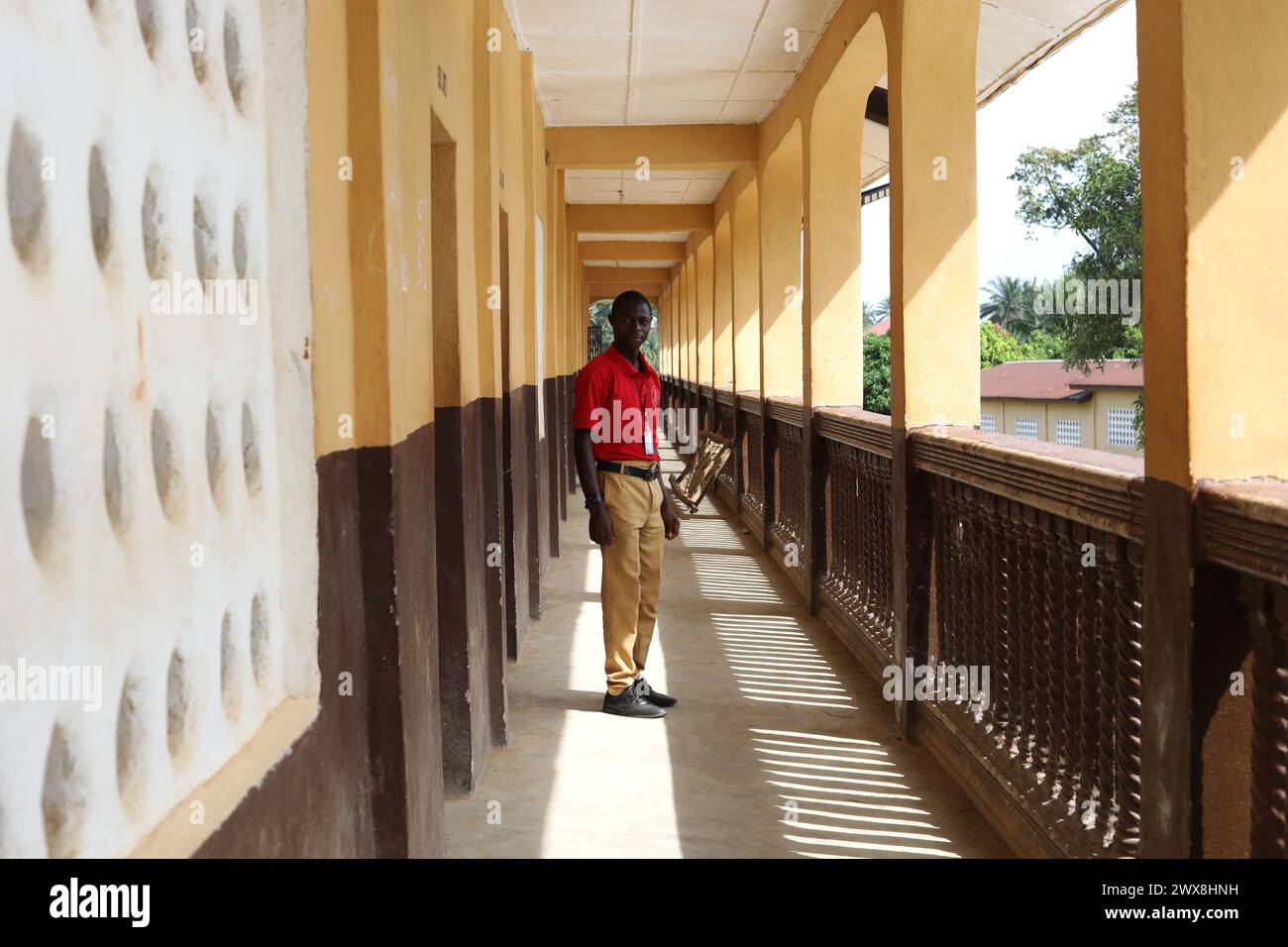 General views of Bo in Sierra Leone, Africa Stock Photo - Alamy