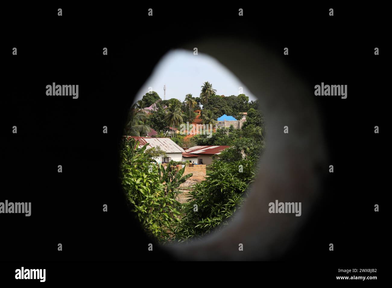 General views of Bo in Sierra Leone, Africa Stock Photo - Alamy