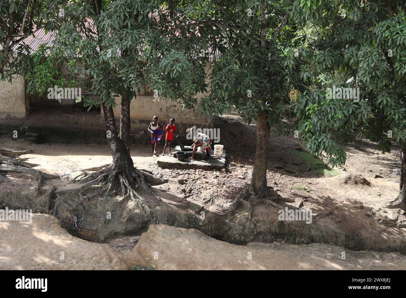 General views of Bo in Sierra Leone, Africa Stock Photo - Alamy