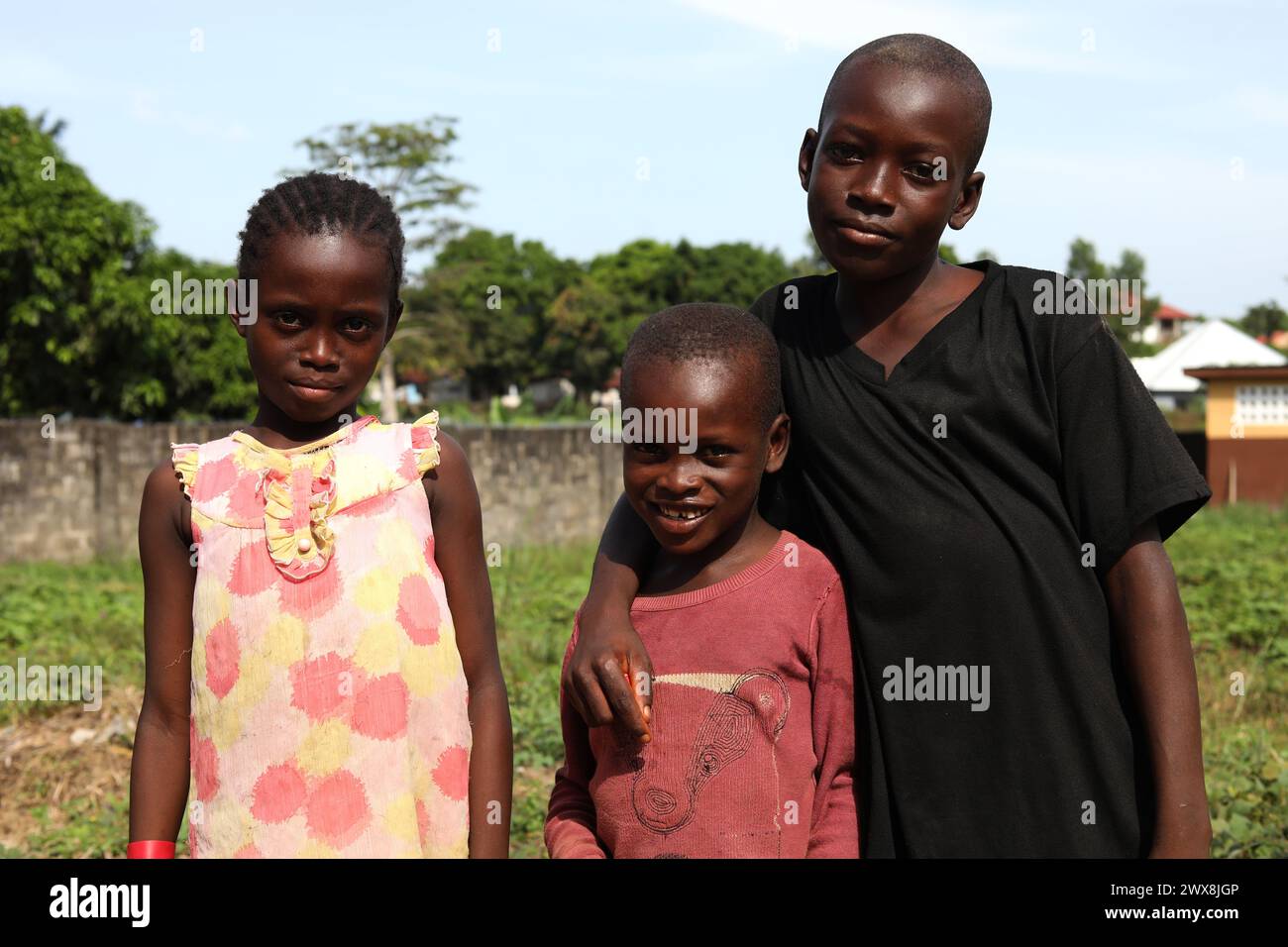 General views of Bo in Sierra Leone, Africa Stock Photo - Alamy