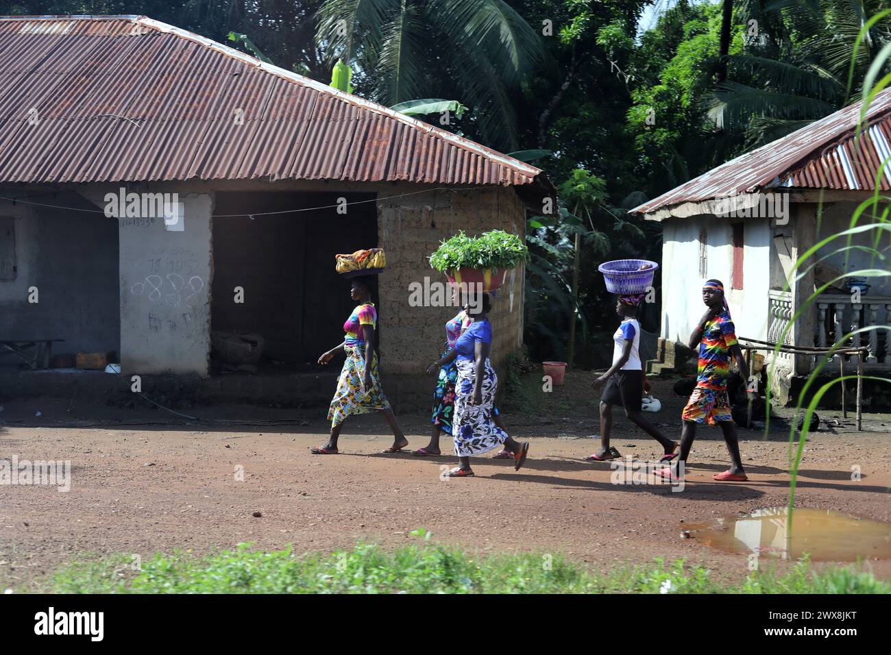 General views of Sierra Leone in Africa Stock Photo - Alamy