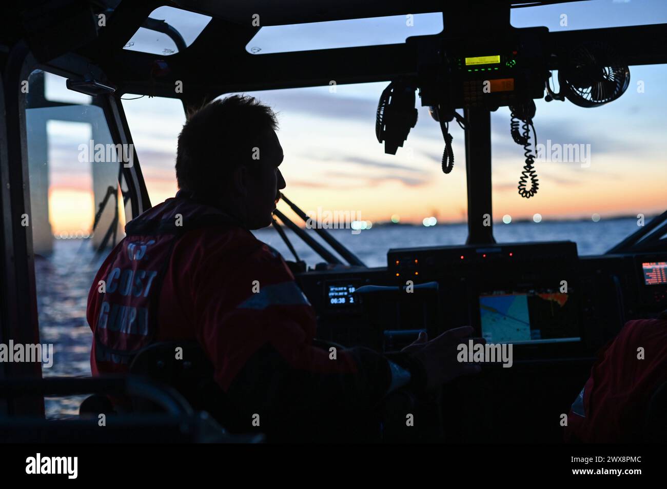 Baltimore, Maryland, USA. 26th Mar, 2024. U.S. Coast Guard response