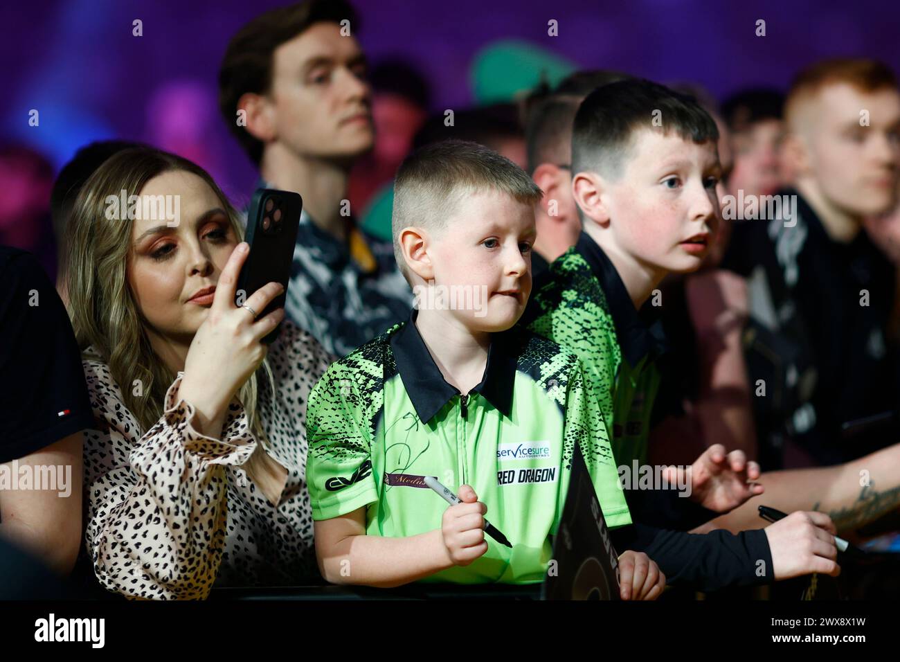 28th March 2024, SSE Arena, Belfast, Northern Ireland; 2024 PDC Premier League Darts Belfast