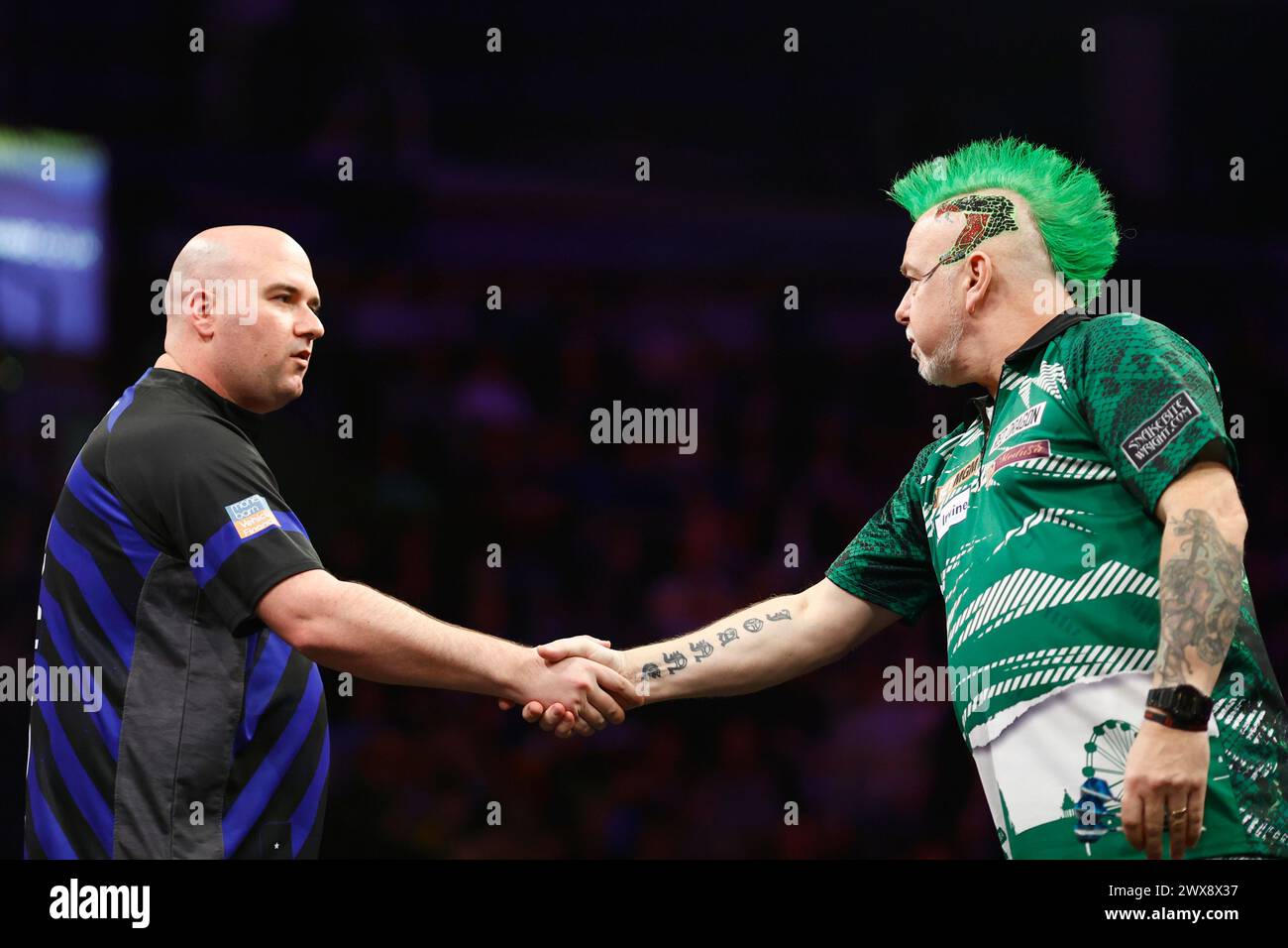 SSE Arena, Belfast, Northern Ireland. 28th Mar, 2024. 2024 PDC Premier League Darts Belfast