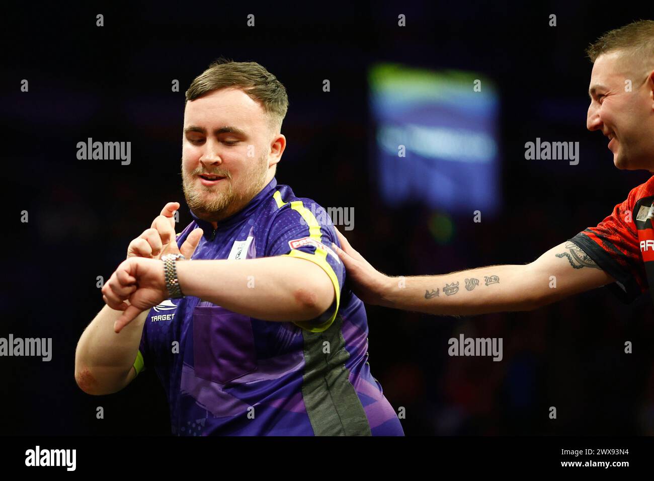28th March 2024, SSE Arena, Belfast, Northern Ireland; 2024 PDC Premier League Darts Belfast