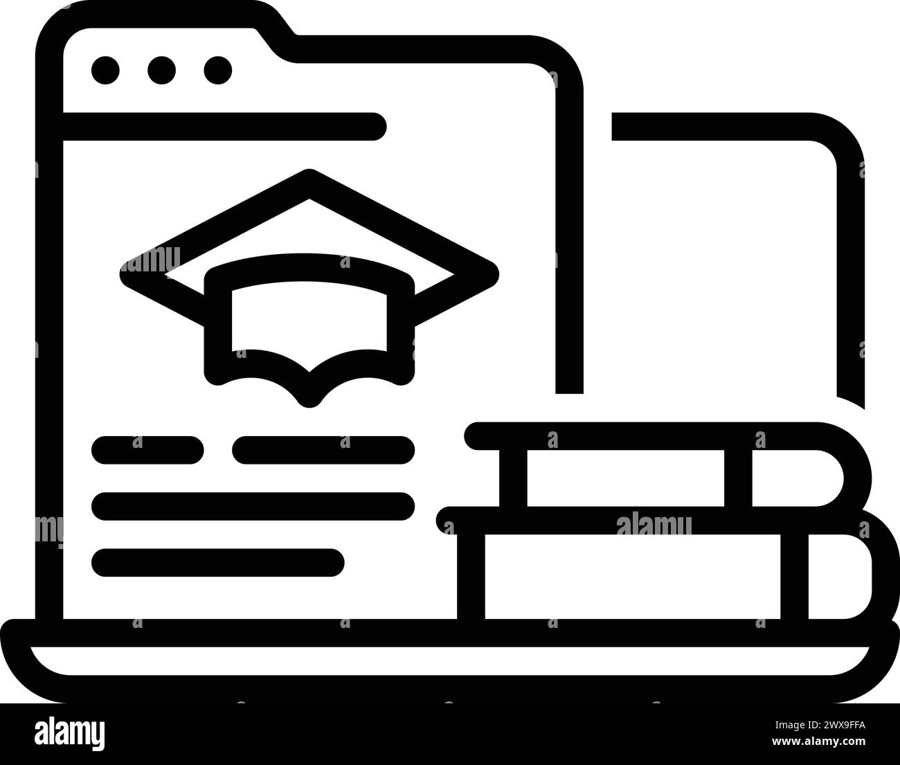 Icon for educational website, educational Stock Vector Image & Art - Alamy