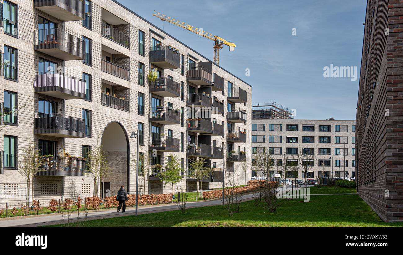 New construction of flats in Hamburg's Pergolenviertel. 1700 rental