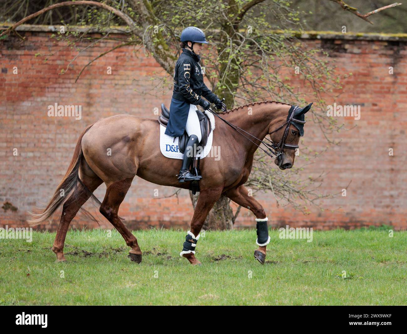 Newark, UK. 28th Mar 2024. Laura Collett of the United Kingdom with