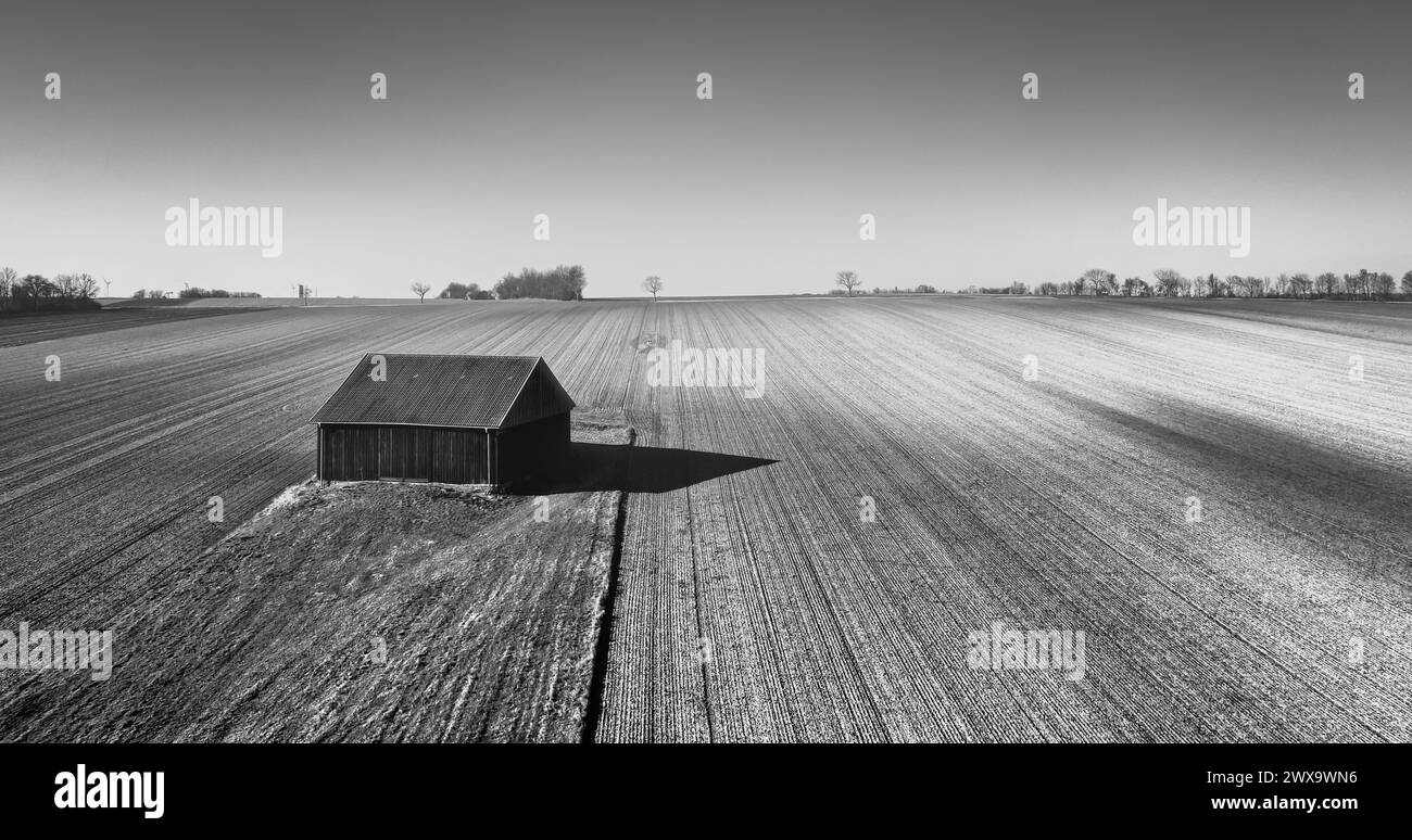 Raggendorf Luftbild Stock Photo