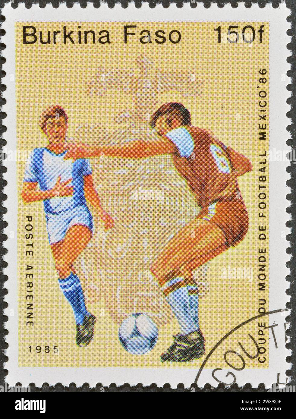Autocollant Sticker Vintage Coupe Du Monde Mexique 1986 - Football - Original