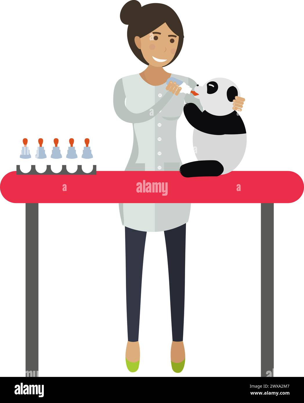 Pandacare Stock Vector Images - Alamy